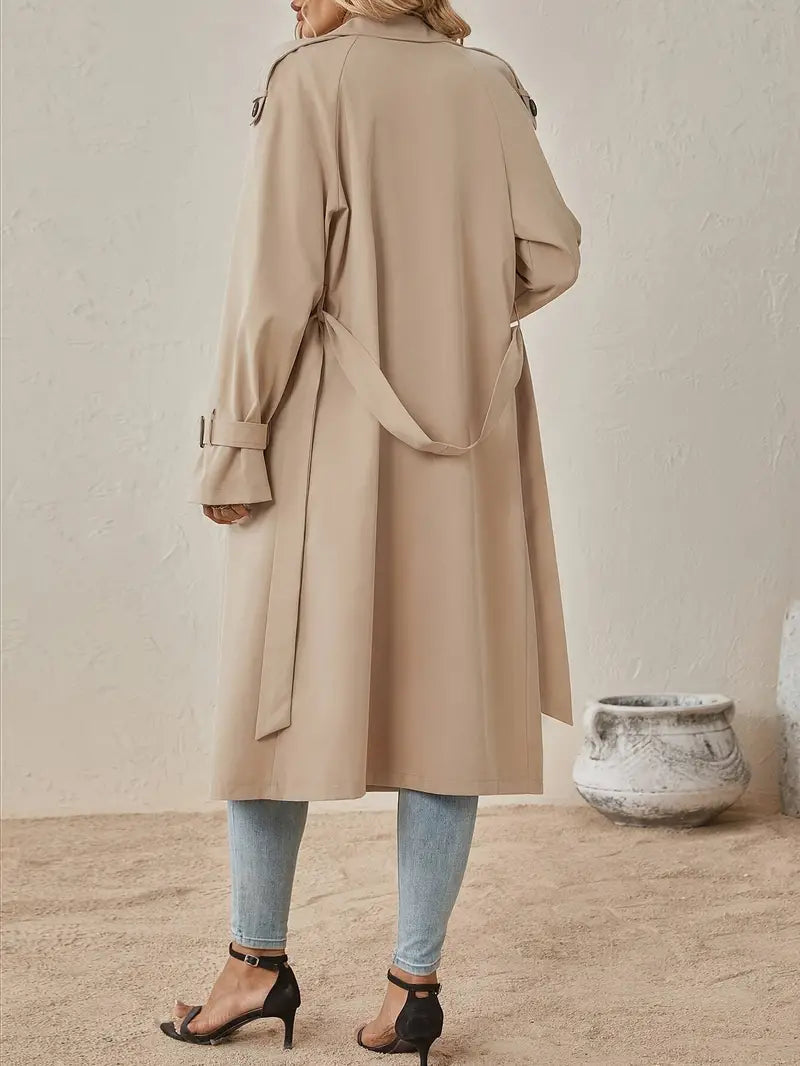 Bodil | Dam Elegant Vinter Trenchcoat