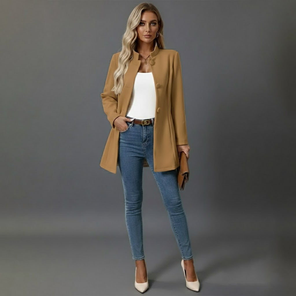 Laila | Kvinno vinterjacka med knappar