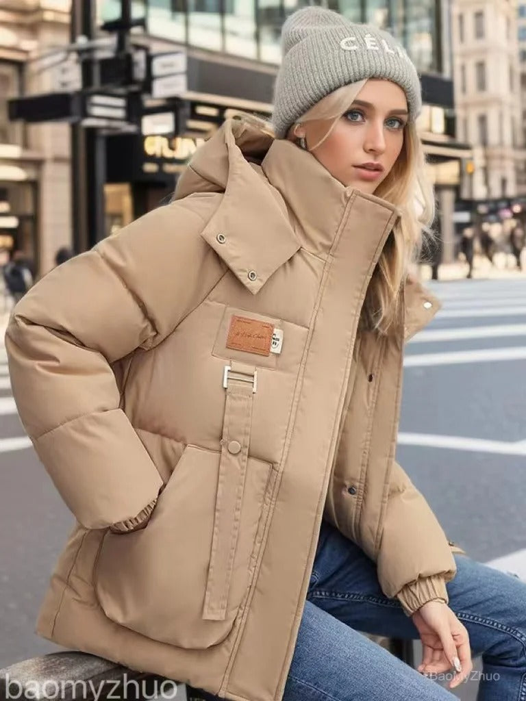 Nana | Dam Vinterjacka med Huvud