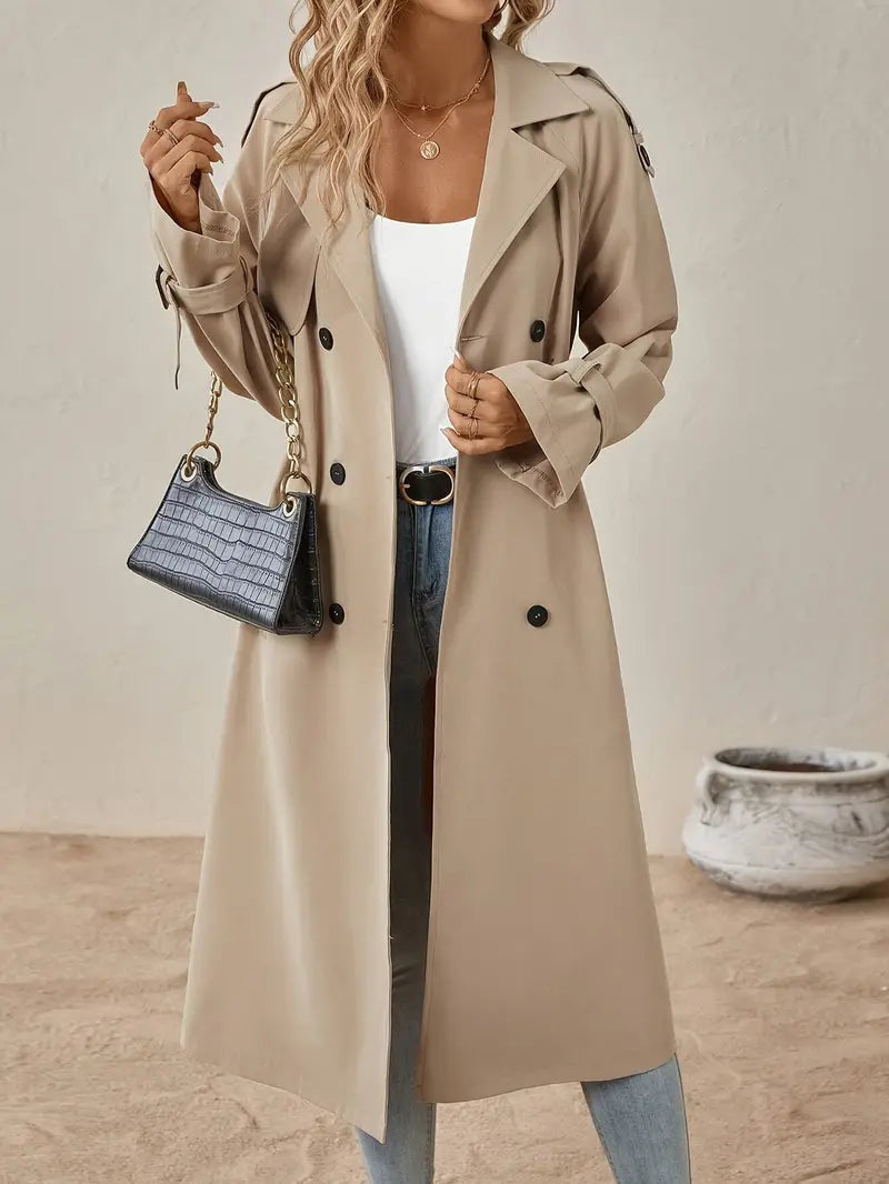 Bodil | Dam Elegant Vinter Trenchcoat