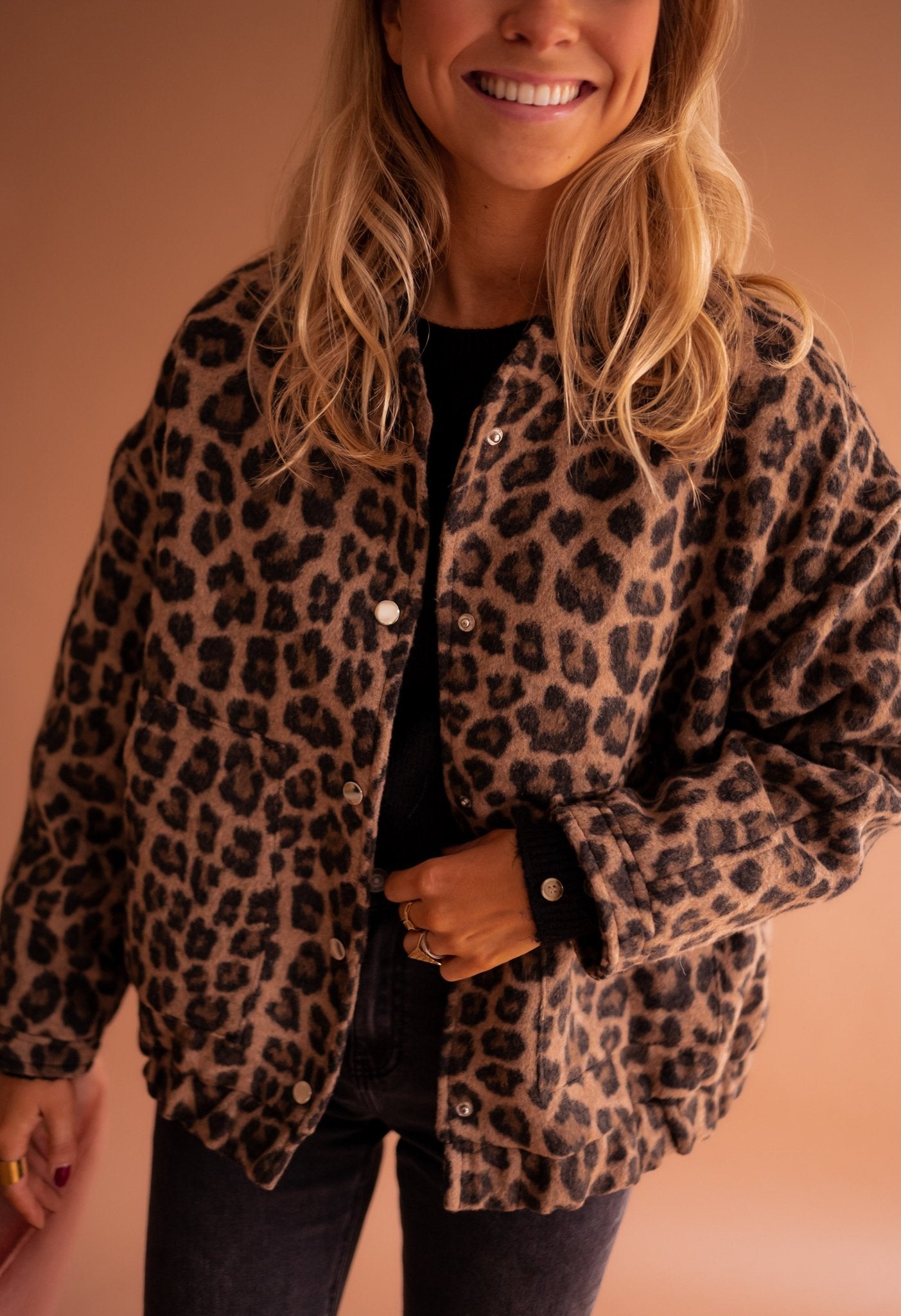 Charlotte | Chic Leopardjacka