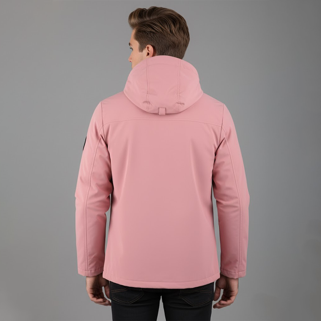 Knud | Herrarnas vattentäta skid-vinterjacka med huva för utomhusbruk