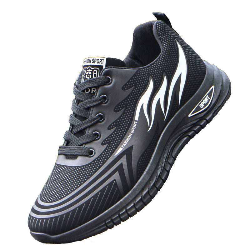 Kasper | Herr vinter sneakers med flammmönster